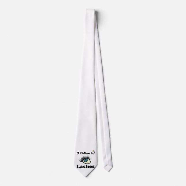 i believe in lashes tie (Front)