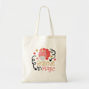 I Believe in Magic Unicorn Tote Bag – Cute Fantasy