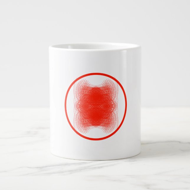 I Believe In Me | Silent ASMR Art Large Coffee Mug (Front)