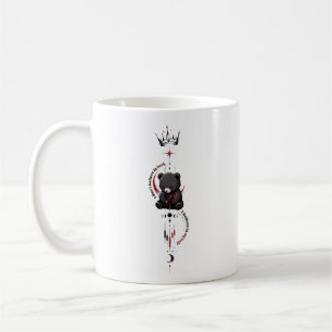 I Believe in Myself Dark Bear Trader Symbol Design Coffee Mug