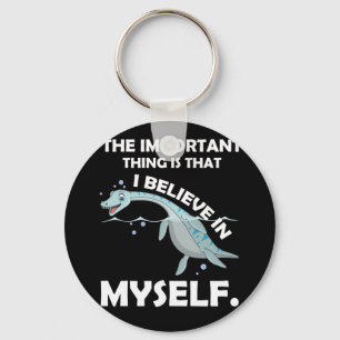 I Believe in Myself Loch Ness Monster Nessie Key Ring