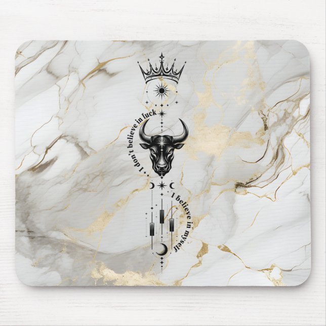 I Believe in Myself premium trader Mouse Pad (Front)