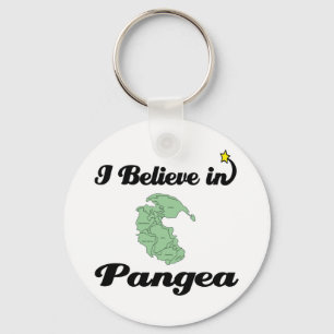 i believe in pangea key ring