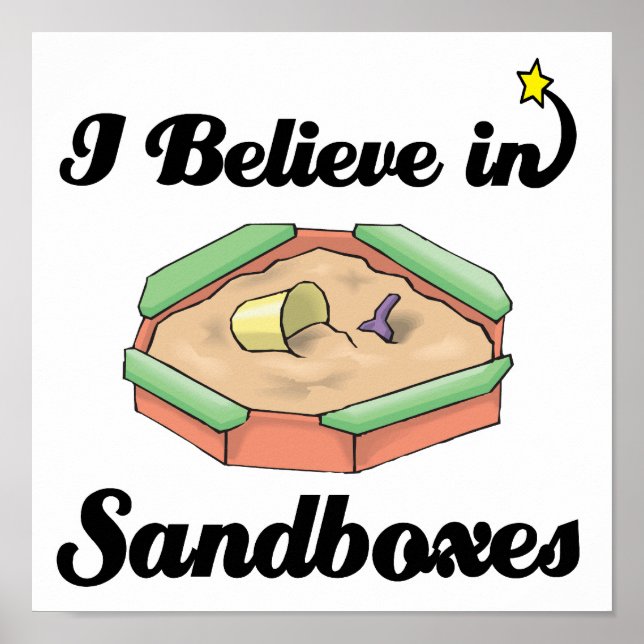 i believe in sandboxes poster (Front)