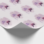 I believe in santa and unicorns Christmas galaxy Wrapping Paper<br><div class="desc">Magical I believe in santa and unicorns Christmas Holiday personalised gift wrap. Show the unicorn lover in your life you care this Christmas. Part of a matching holiday collection.</div>