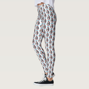 I Believe in Santa Claus Graffiti Style Design Leggings