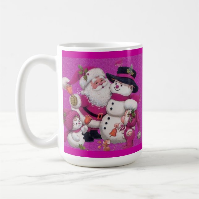 I Believe In Santa Coffee Mug (Left)