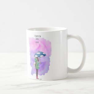 i believe in series by ksf coffee mug