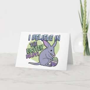 I Believe in the Easter Bilby Holiday Card