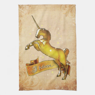 I believe in Unicorns Tea Towel
