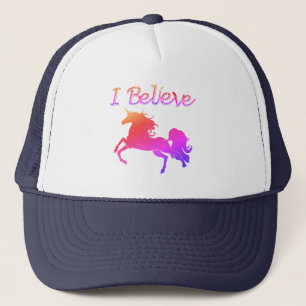 I Believe in Unicorns Trucker Hat