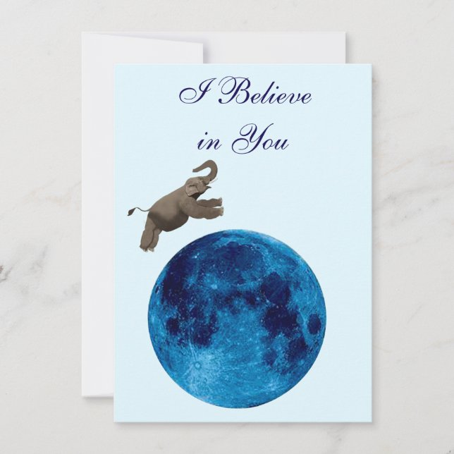 I Believe in You Note Card (Front)