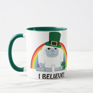 I Believe! Leprechaun Yeti Mug