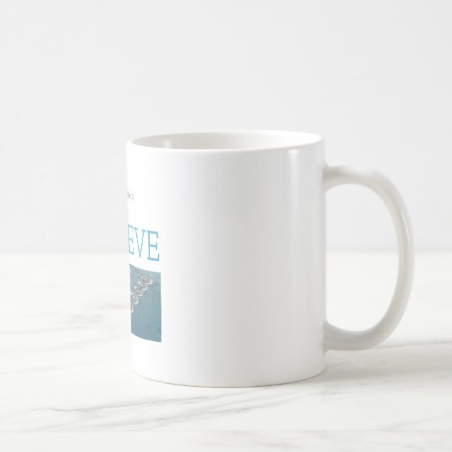 I BELIEVE - Menorah Islands Coffee Mug (Right)