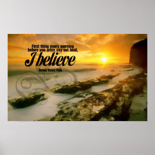 I Believe Motivational Poster