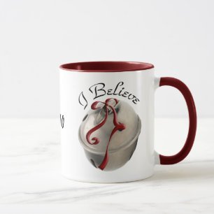 I Believe Reindeer Bell Mug
