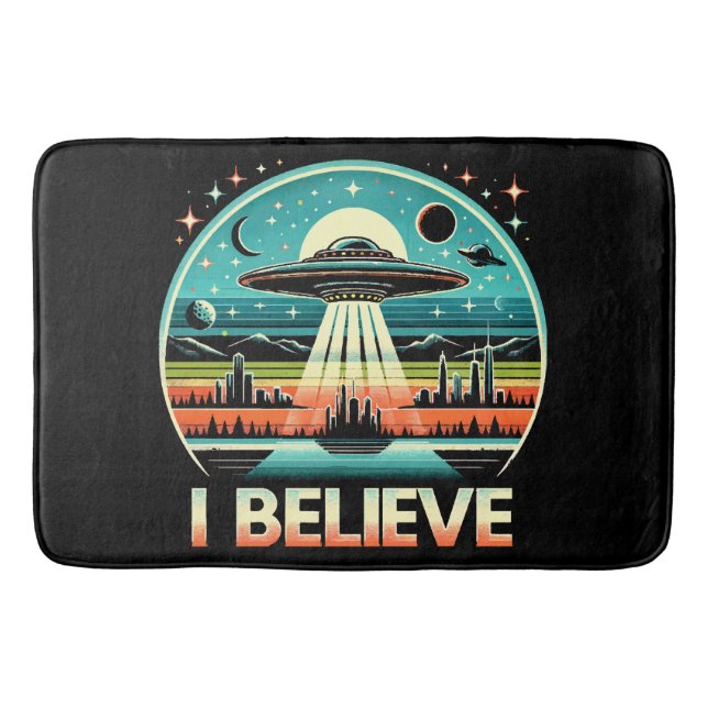 I believe - UFO Bath Mat (Front)