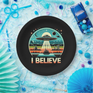 I believe - UFO Paper Plate