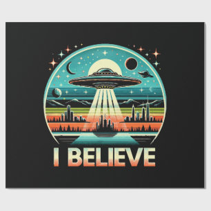 I believe - UFO Wrapping Paper