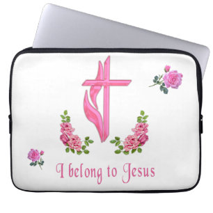 I belong to Jesus Laptop sleeve