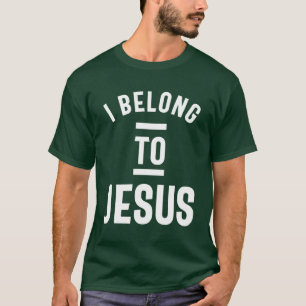 I Belong To Jesus Soccer Basketball Football T-Shirt