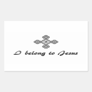 I belong to Jesus Sticker