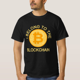 I Belong To The Blockchain BTC Investing T-Shirt