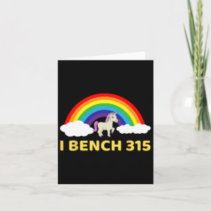 I Bench 315 Bench Press 315 Lb Club Bodybuilding S Card