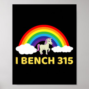 I Bench 315 Bench Press 315 Lb Club Bodybuilding S Poster