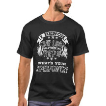 "I Bench 315 For Reps ..." design #2 Dark Tee