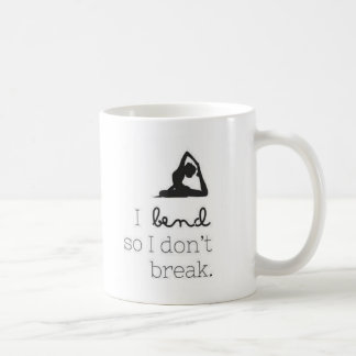 I bend Yoga mug