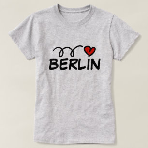 I ❤ Berlin custom t shirt with cute heart