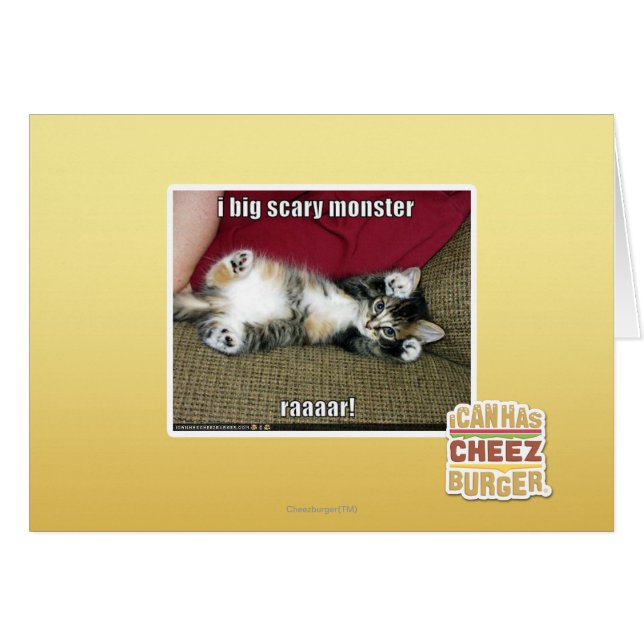 I big scary monster (Front Horizontal)