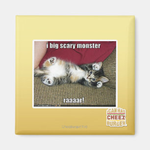 I big scary monster magnet