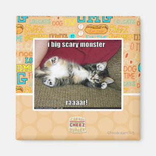 I big scary monster magnet