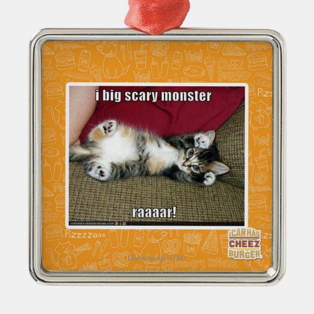 I big scary monster metal tree decoration (Front)