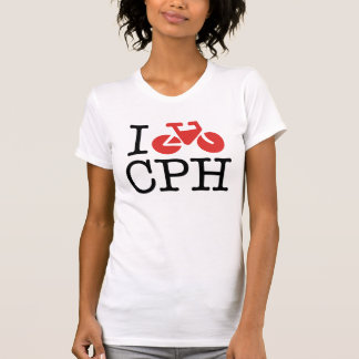 I Bike CPH Womens Shirt