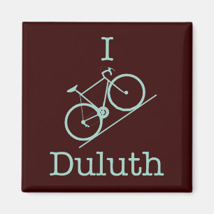 I Bike Duluth Magnet