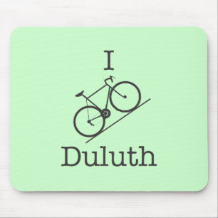 I Bike Duluth Mouse Pad