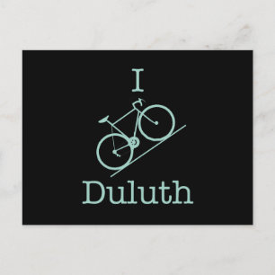 I Bike Duluth Postcard