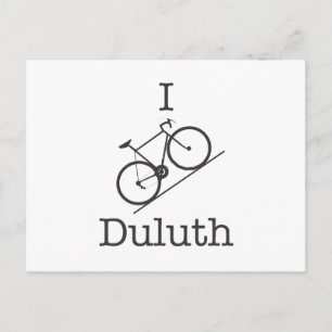 I Bike Duluth Postcard