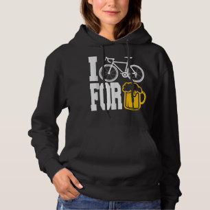 I BIKE FOR BEER - Funny Cycling T Shirt! Hoodie