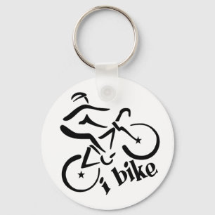 I Bike key chain