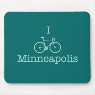 I Bike Minneapolis Mouse Pad