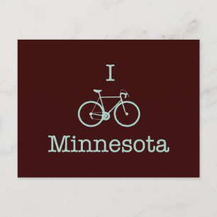 I Bike Minnesota Postcard