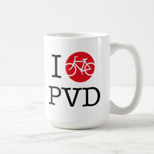 "I Bike Providence" Mug