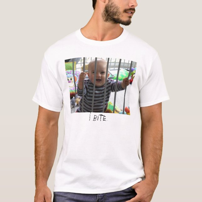 I Bite - Charlie Bit Me T-Shirt (Front)