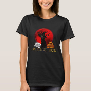 I Black Cat Smell Children Halloween T-Shirt