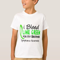 I Bleed Lime Green For My Brother Lymphoma