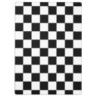 I Bleed Racing Check Black White Chequered Custom